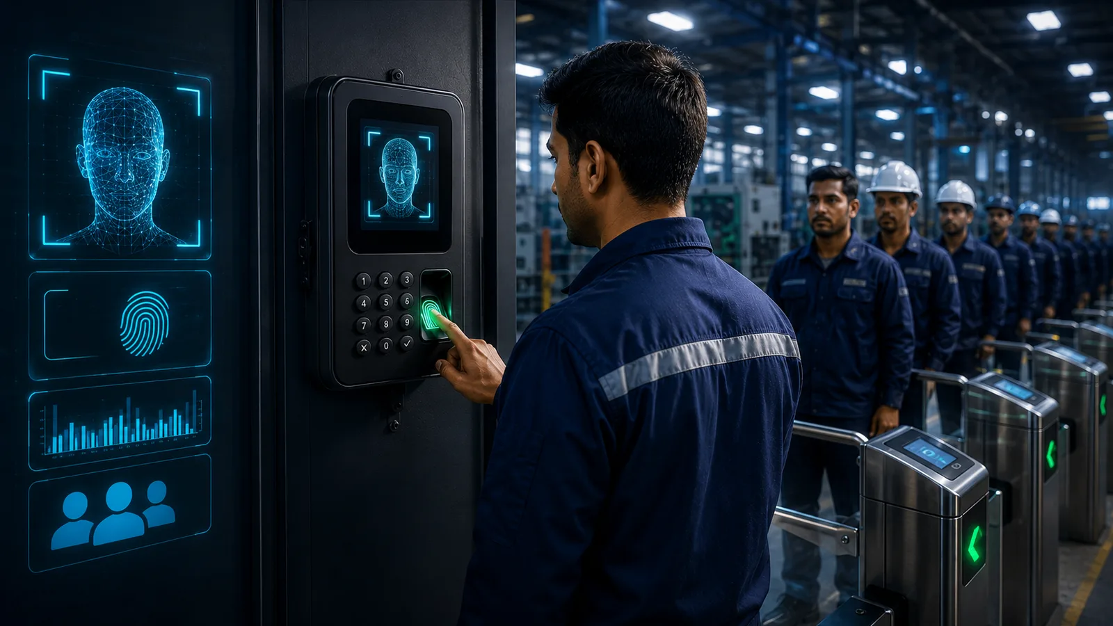 Why biometric attendance machines fail at the factory gate — PGAK Insights cover image